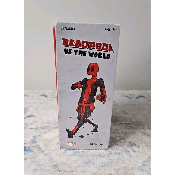 USAopoly Deadpool vs The World Card Game - Picture 5 of 6
